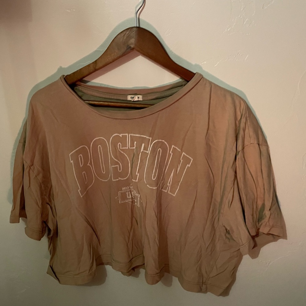 garage boston t shirt